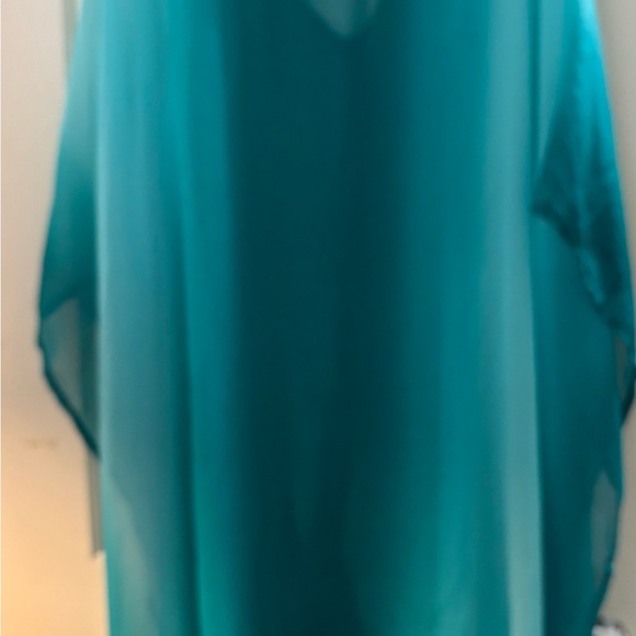 Catherines Teal Women's Top - Picture 5 of 6